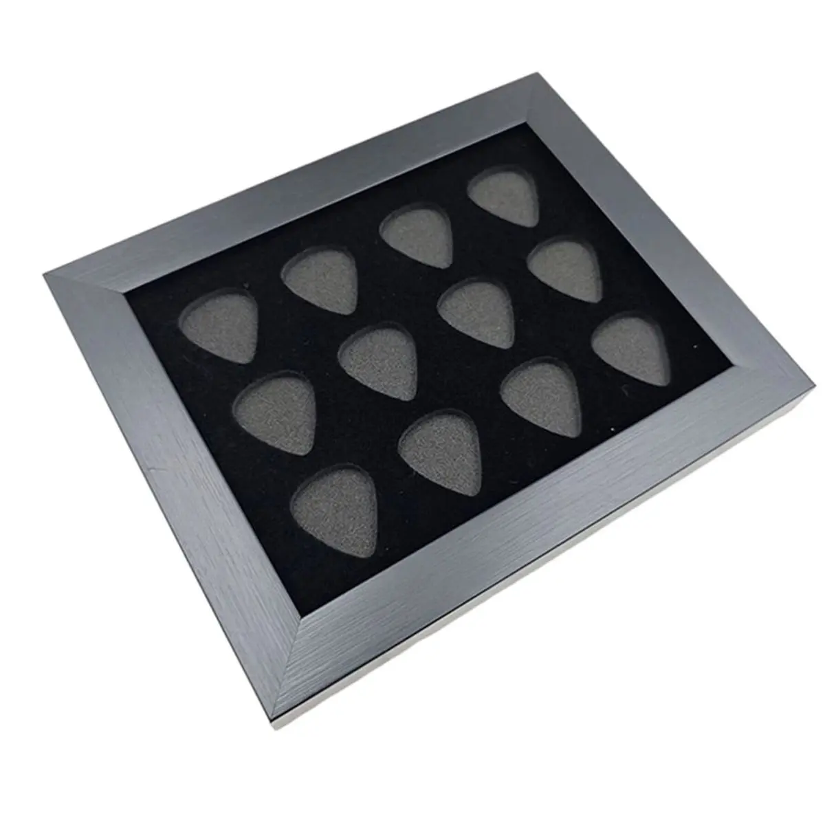 【TODAY-BUY】~@ Guitar Pick Display Frame Guitar Pick Holder Display Case, Wall Mount or Tabletop Guitar Pick Case