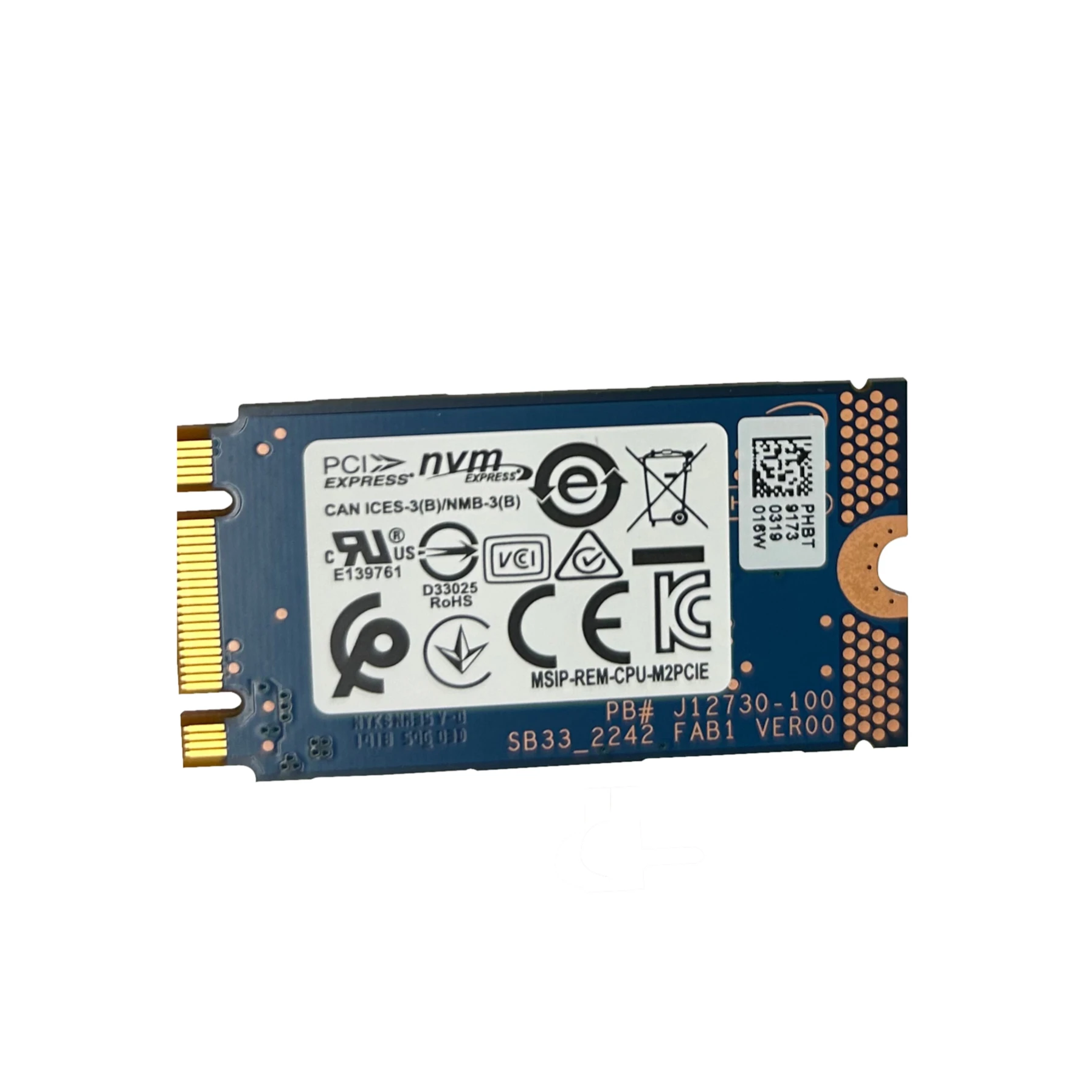 Second-generation M10 accelerator card 16G M.2 PCIE SSD 2242 size laptop desktop acceleration cache for:Intel