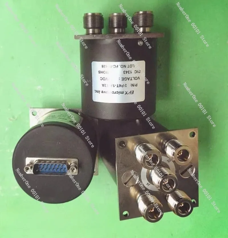 EPX SP4T-1A-12A RF Coaxial Switch, 12V DC-12GHz SP4T High Power N-Type, Signal Path Selector
