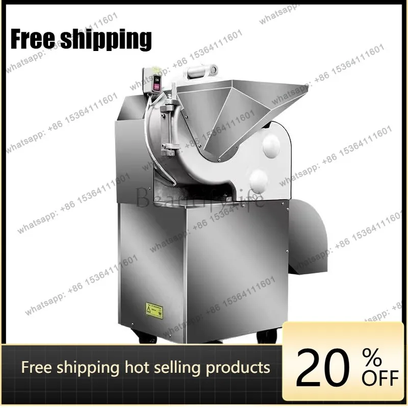 Automatic high-speed dicing machine Multifunctional stainless steel dicing machine dicing machine