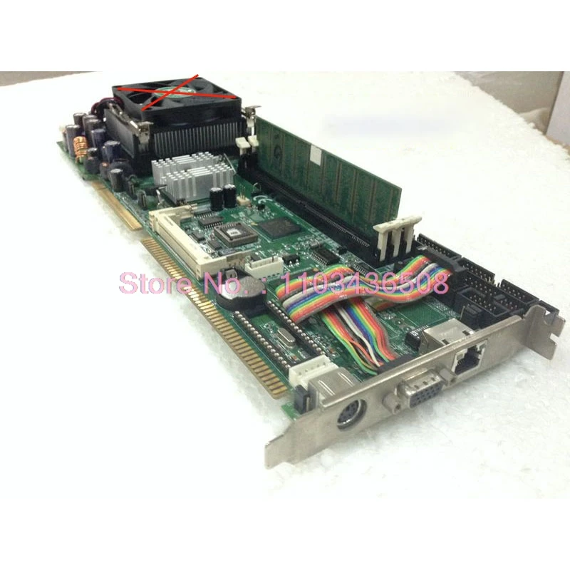 For Axiomtek Single Network Port Industrial Computer Motherboard SBC81820 REV:A2