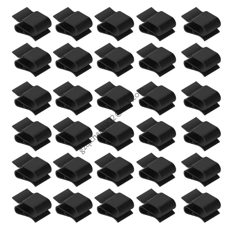 

X7AB Pack of 30 High Performances Cable Clamps for Efficient Solars Systems Setups