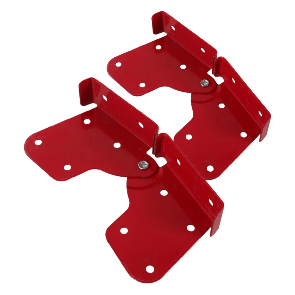 

2pcs Attic Ladder Hinge Foldable Aluminum Reinforced Easy Installation Home Engineering Use Construction Tools