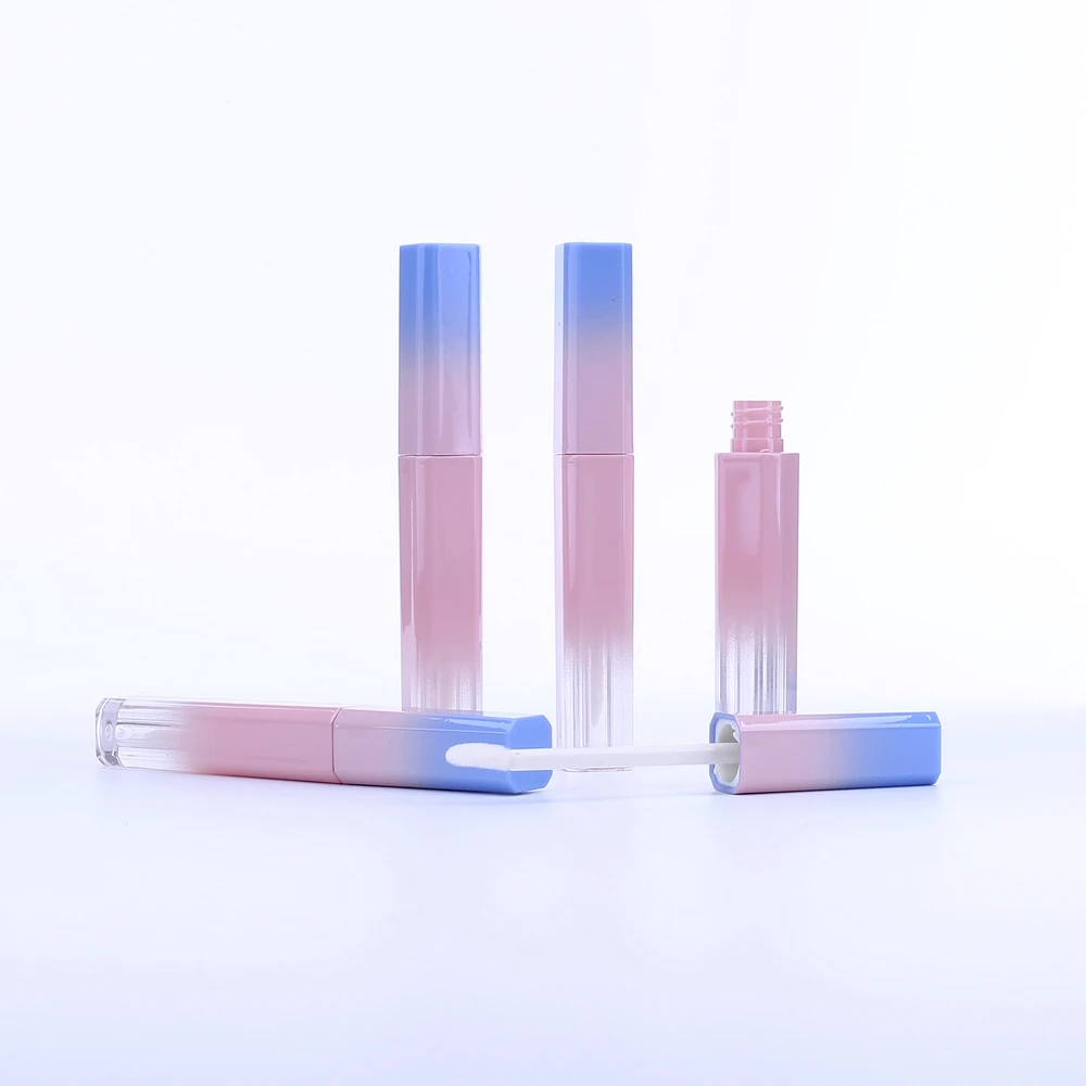 3.5ml Lip Glaze Tube Empty Bottle Mouth Red Tube Hand-made Lip Gloss Sub Bottle Lipstick Empty Tube Gradient Lip Gloss Tube