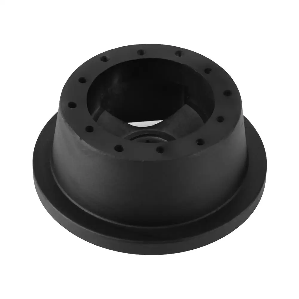 Aluminum Alloy Car Steering Wheel Hub Quick Release Adapter Kit For FORD Fiesta & Mustang - Black