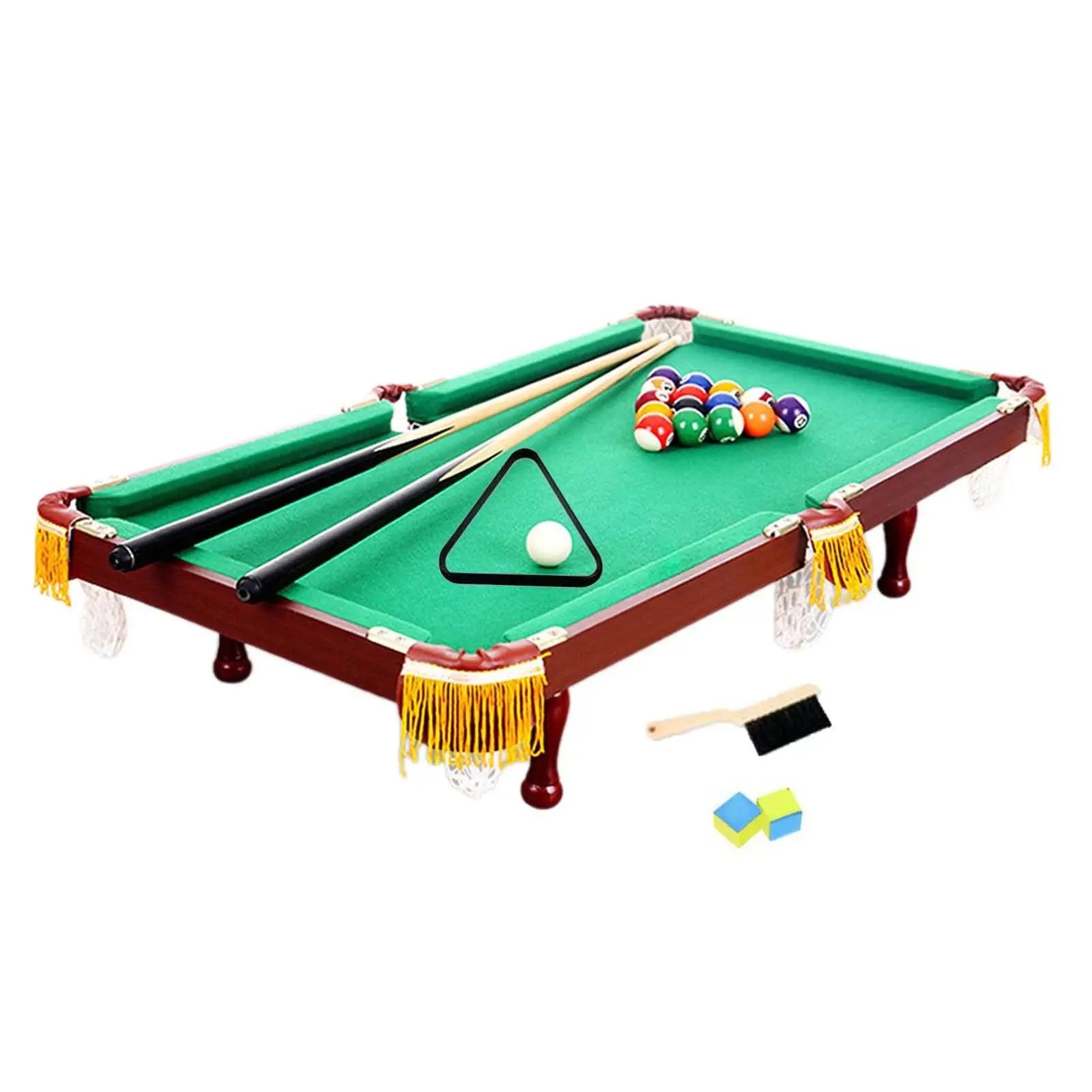 

Billiards Game Pool Cues Travel Kindergarten Portable Mini Tabletop Pool Set