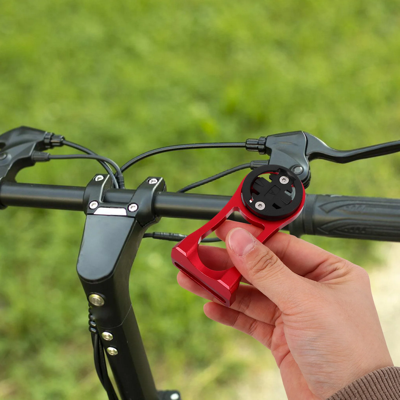 

1Set Multifunction Bike Handlebar Extender Aluminum Alloy Computer Camera Bracket Mount Road Cycling Front Holder Stable Rack