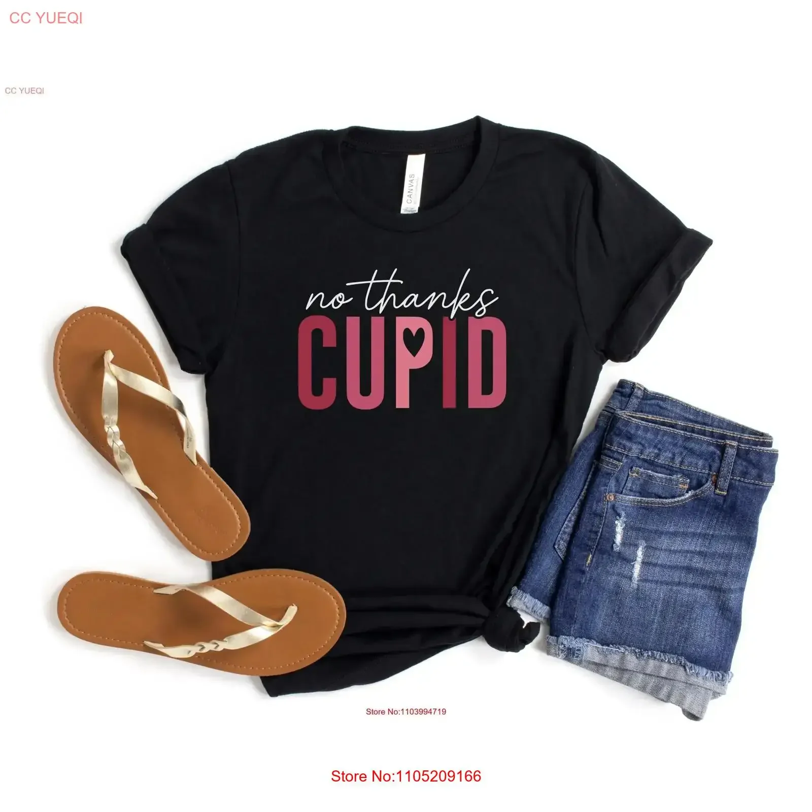 

Funny cupid anti valentine shirt not today humorous s day t sarcastic women single galentines gift tee vintage Washed Versatile