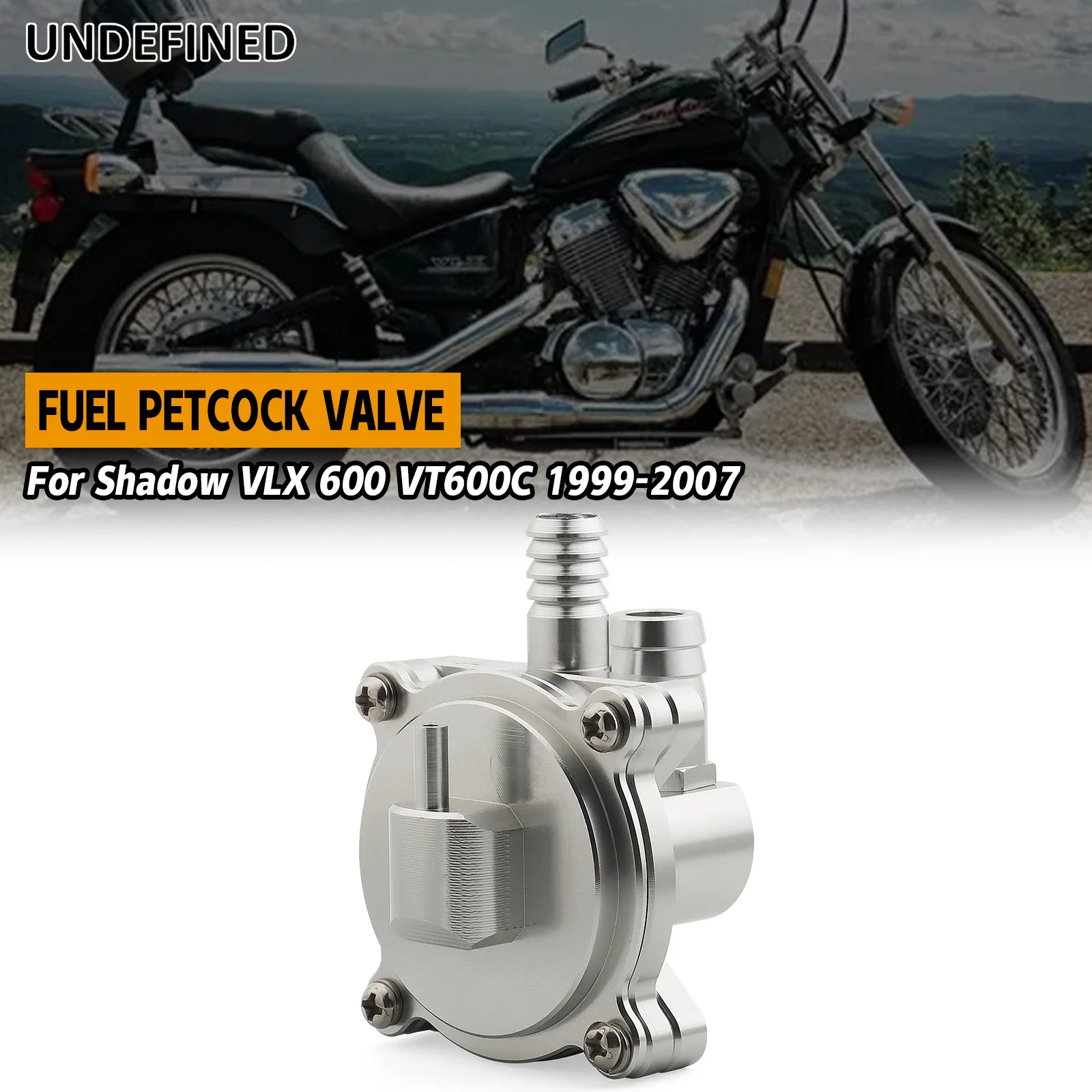 Aluminum Fuel Gas Petcock Valve For Honda Shadow VLX 600 VT600C VT600CD ST1100 1999-07 Replaces OEM 16970-MZ8-U52 16970-MZ8-G2