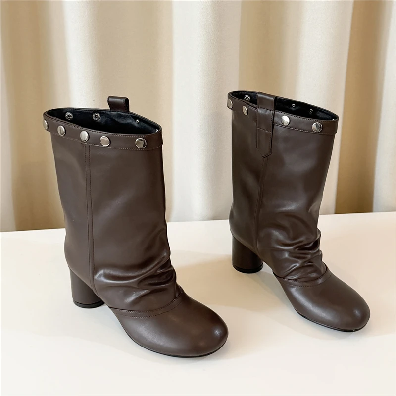 Insicre 2026 Nova Moda Botas F - Street Fashion Winter 2026 avaliação e preço