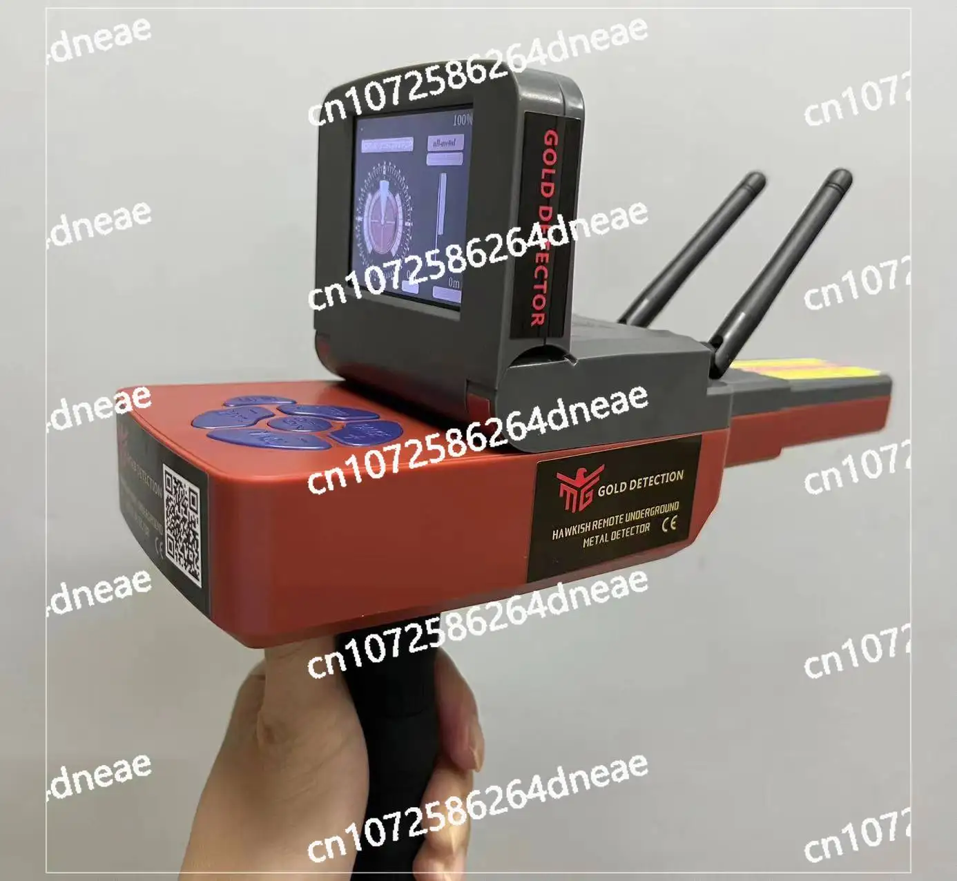 Visual Underground Metal Detector Longmai Hollow Ebony High Precision Outdoor Archaeological Treasure Hunting
