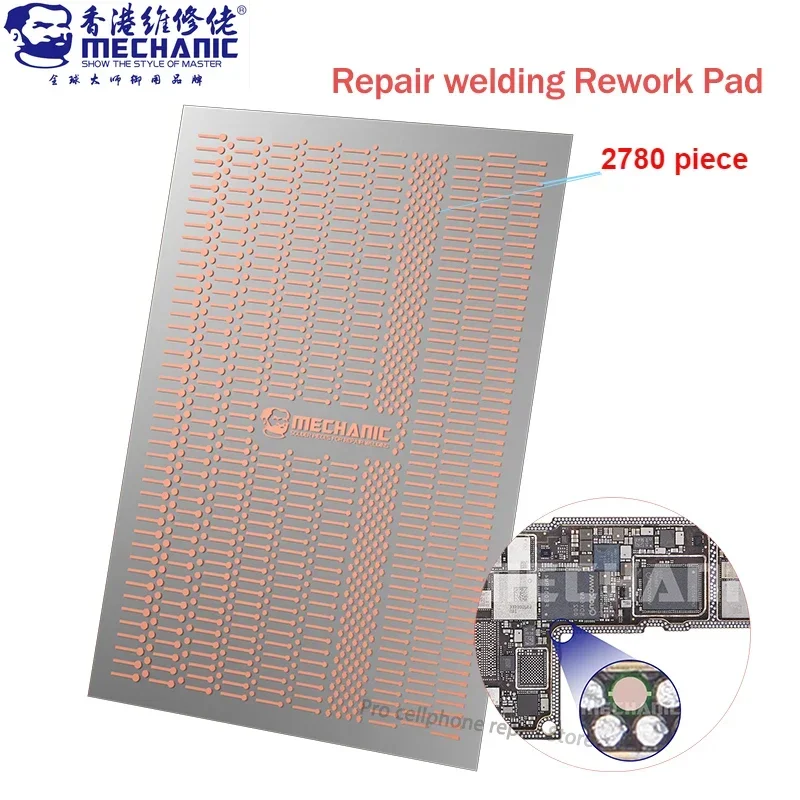 MECHANIC Non-trace Solder Joint Repair Magic Tag Rework Pad 2780 Spot Weld Plate for Motherboard Return Repair Welding Tools