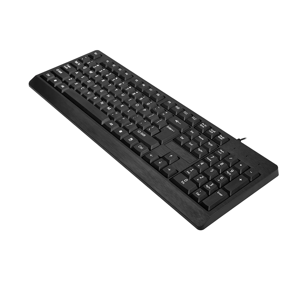 OEM 2022 Trend Product Keyboard Manufacturer's Smart USB Optical Wired Keyboard for Laptop