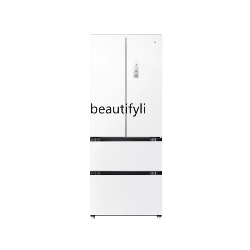 

[60cm Ultra-Thin Flat Embedded] 439L French Four-Door Air Cooling Frostless Embedded Household Refrigerator