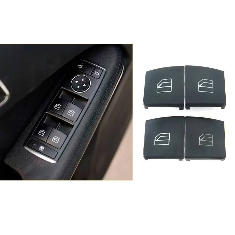 A2049055402 is suitable for Mercedes-Benz E-class W204 W166 window glass lift switch button cover 4-piece set 3