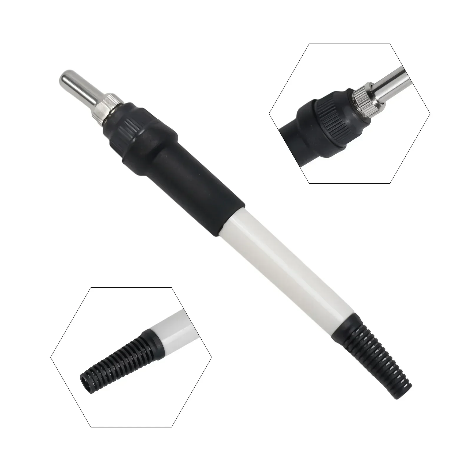 Lightweight Handle T12 Shell Handle Parts DC24V 50Hz Silicone + Metal Tools Useful Practical High Quality Portable