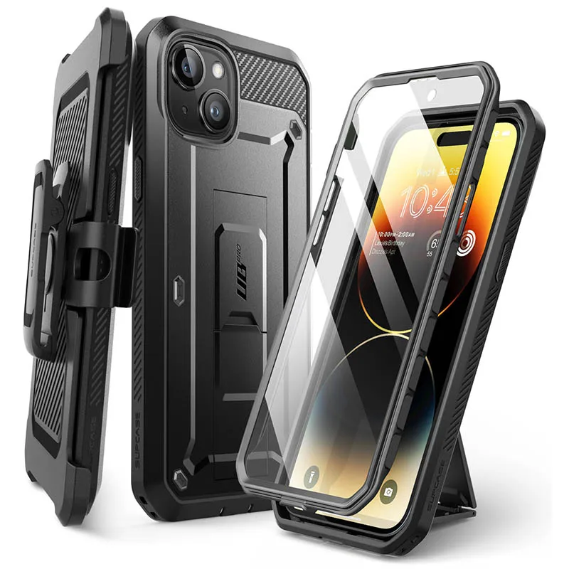 For iPhone 15 Plus Case 6.7 inch (2023) SUPCASE UB Pro Full-Body Rugged Heavy Duty Rugged Case with Built-in Screen Protector