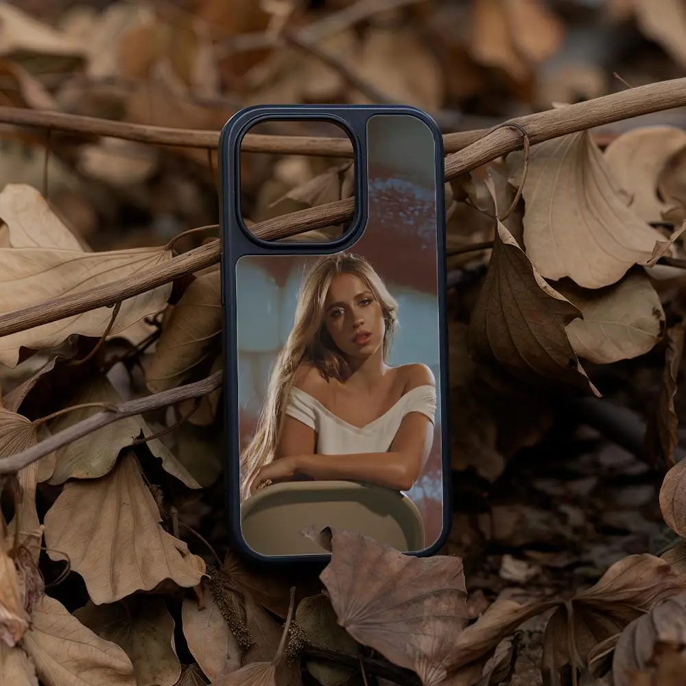 

T-Tate McRae So Close to What Phone Case For iPhone 17 16 15 14 13 12 Pro Max Plus Black Frame Acrylic Carbon Fiber Hard Shell