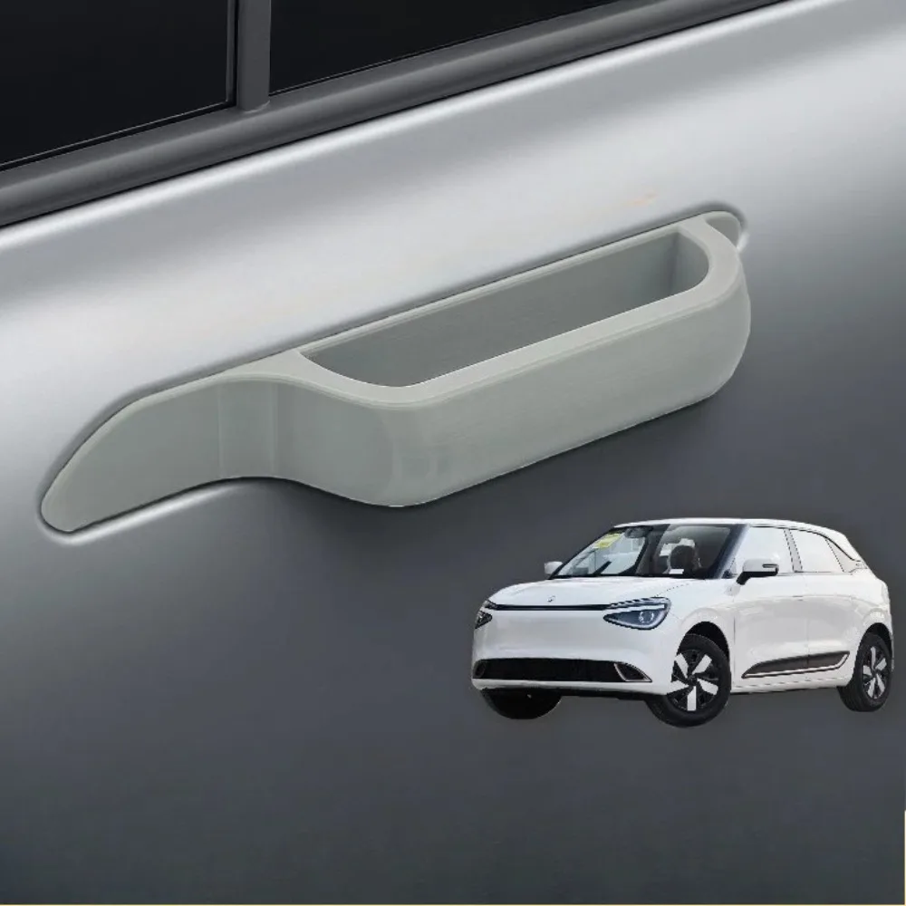For Dongfeng NAMMI 01 Body Door Handle Modification Physical Door Handle Protective Film Decoration Cover Plate Pasting 24-26