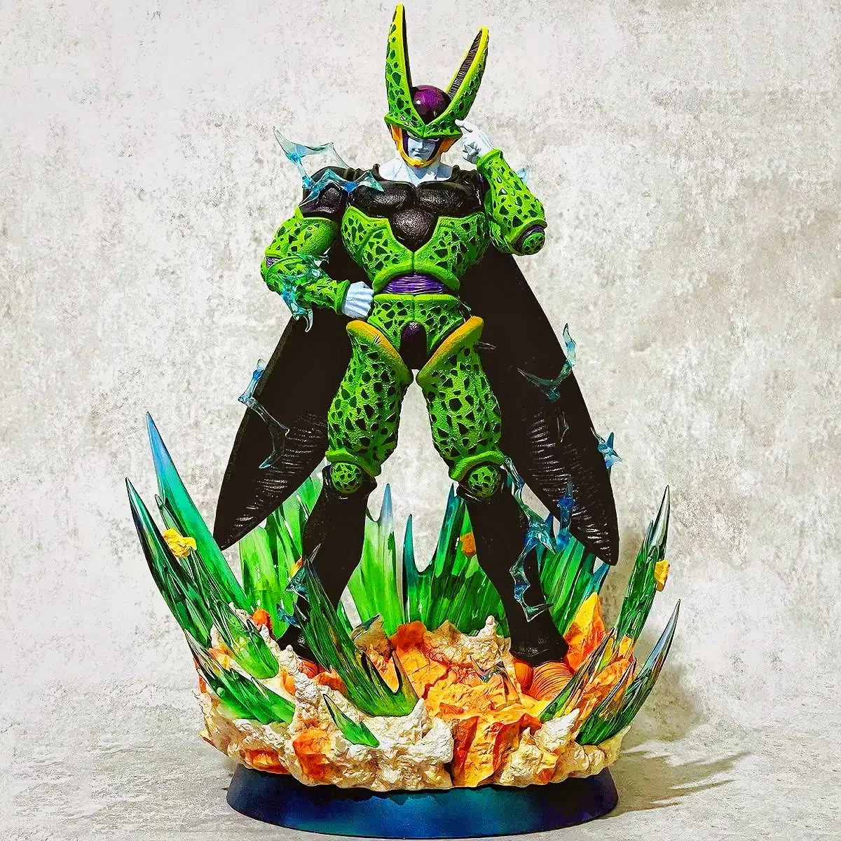 

Очень большая фигурка Dragon Ball Lightning Sharu, полная масляного распыления Dragon Ball Lightning Form, анимация GK, орнамент, подарок для мальчиков