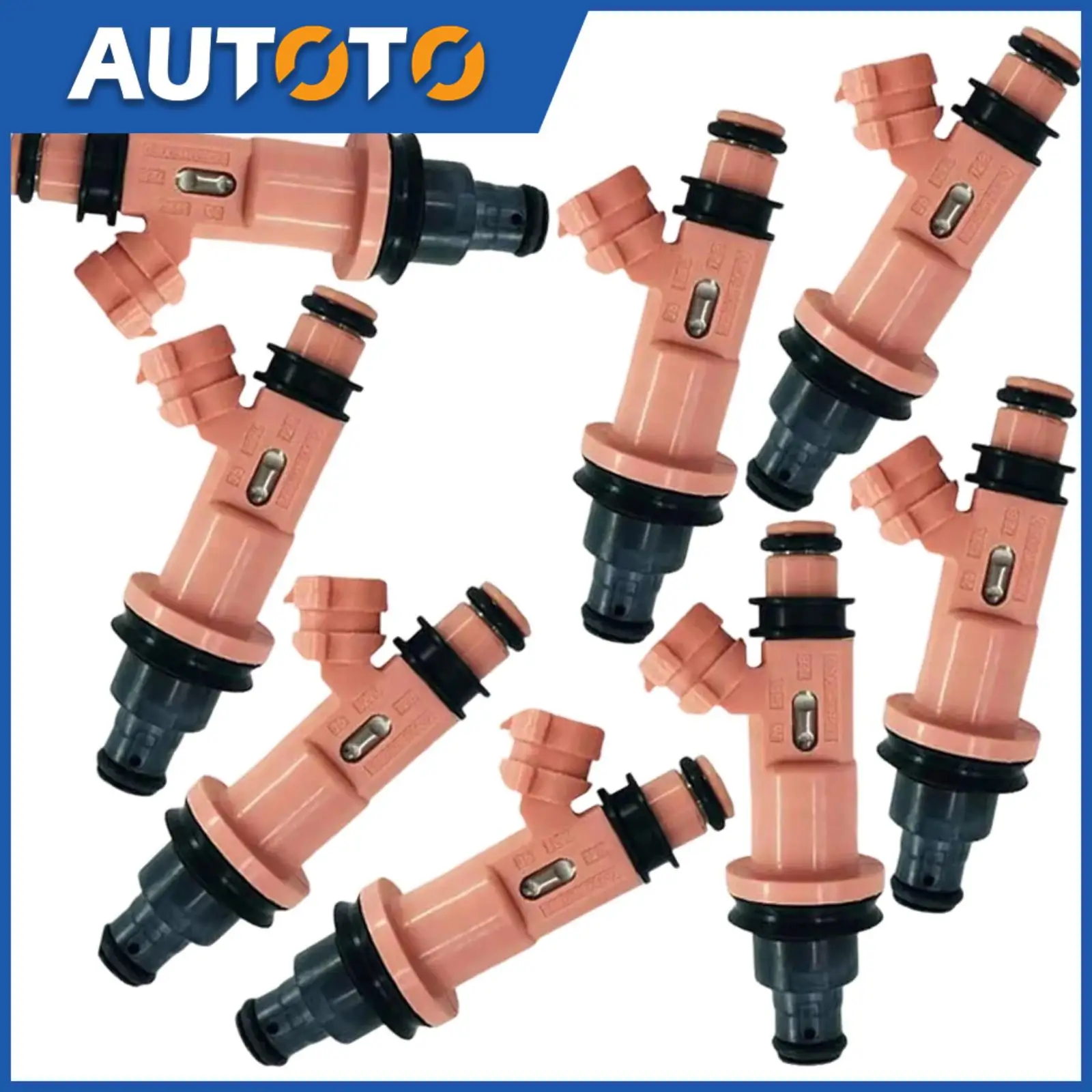 

23250-50030 23209-50030 Fuel Injectors For GS400 LS400 SC400 4.0 GS430 LS430 SC430 4.3 Automotive Auto Parts 8Pcs