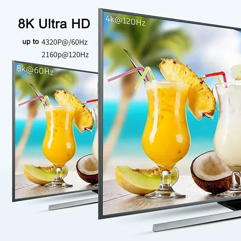 8K HDMI الفاصل 1x10 4K 120 هرتز HDMI2.1 الفاصل 1 في 10 خارج موزع الفيديو HDR 3D EDID RS232 لكاميرا PS4 الكمبيوتر إلى شاشة التلفزيون