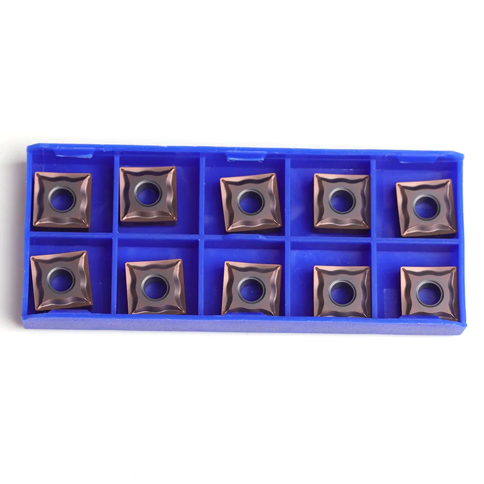 SNMG120404-EF SNMG120408-EF YBG205 10 Cái/bộ Chất Lượng Cao Carbide Dạng YBG205 = M20-M40 Thủ Công Bằng Thép Không Gỉ