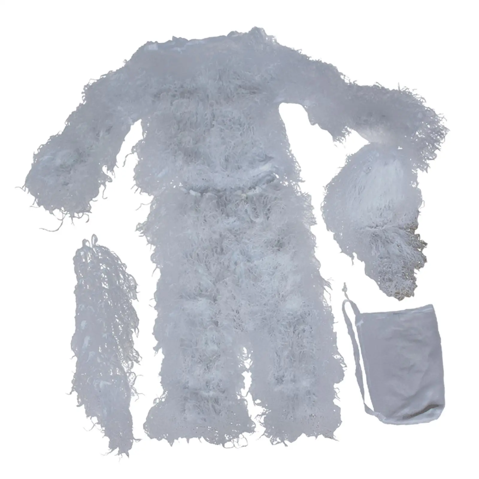 Ghillie Suit Apparel for Kids Adults Hunting Clothes Suit Hunting Suit for Snowfield Party Hunting Photography Outdoor