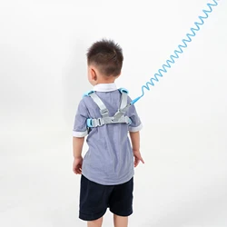 Infants and young children's loss prevention belt traction rope Baby loss prevention bracelet 1.5m spring rope Walking baby safe