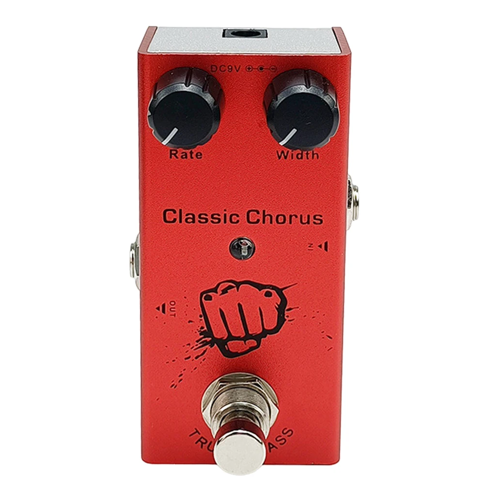 Mini Single Type Electric Guitar Effect Pedal Distortion Chorus Tremolo Delay Overdrive Pedal for Electric Guitars