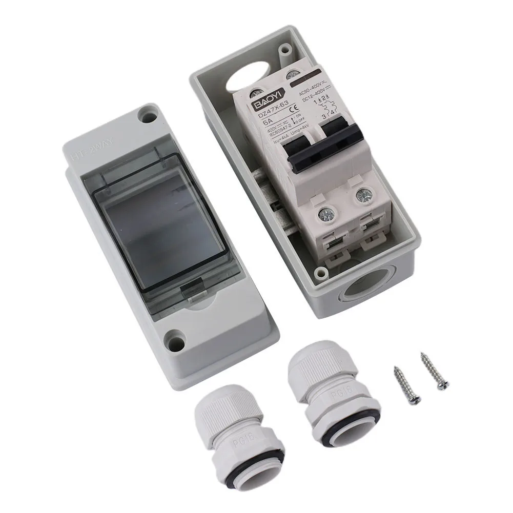 

Circuit Breakers Combiner Box Factory Workshop Miniature Replacement 1PC AC400V DC Switch For Solar Photovoltaics