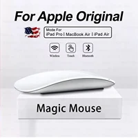 Para APPLE Original Bluetooth 5,0 inalámbrico superficie multitáctil ratón mágico para Macbook Pro Air Mini portátil tableta PC iPad ratón