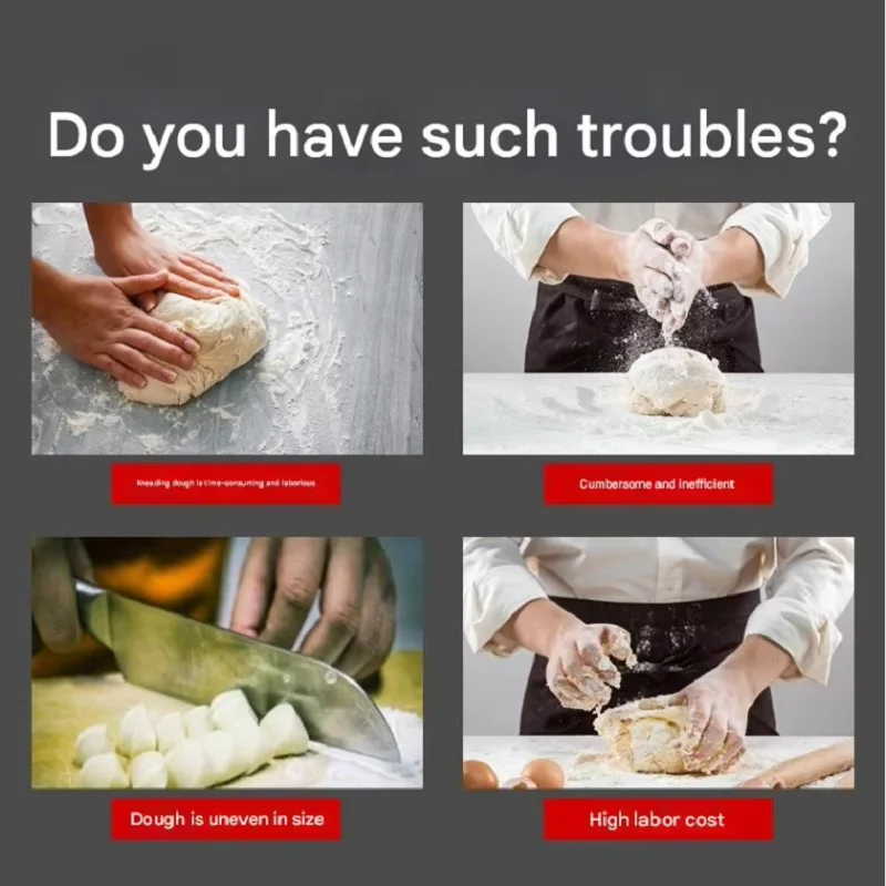 

Машина для нарезки теста, маленький тестоделитель и округлитель теста для булочек для гамбургеров