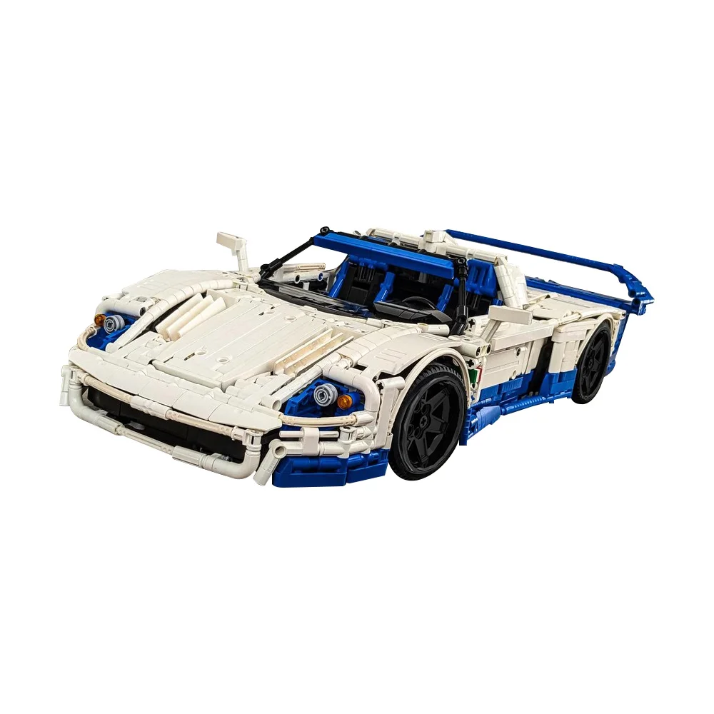 

MOC-194244 New MC12 1:10 Supercar Racing Stitching Building Block Model 3066 Parts Boy Kids Christmas Building Blocks Toy Gift