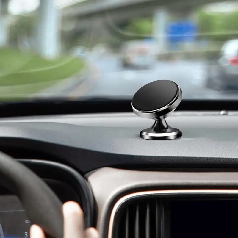 Magnetic Phone Mount For Car Cellphone Mount For Auto Anti-Slip Shockproof Magnetic Phone Holder For Truck Vehicle Windshield