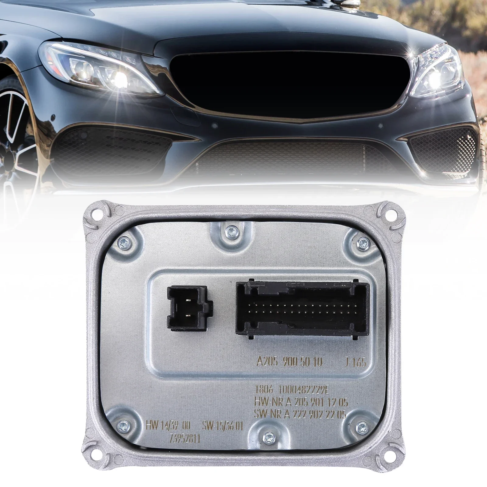 

Блок управления балластом светодиодных фар, совместимый с Mercedes-Benz W205 C-CLASS 2015-2017 2018 A2059005010