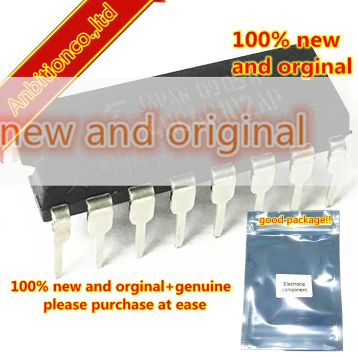 10pcs 100% new and orginal TC74HC40102AP 74HC40102AP 74HC40102 DIP16 in stock connection