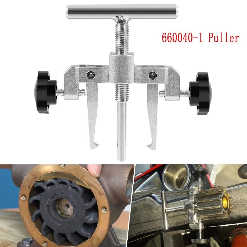 660040-1 Flexible Impeller Pull Tool Removal Puller Fit for Jabsco Pump 50070-0040 & 50070-0200, for Impellers 2-1/4