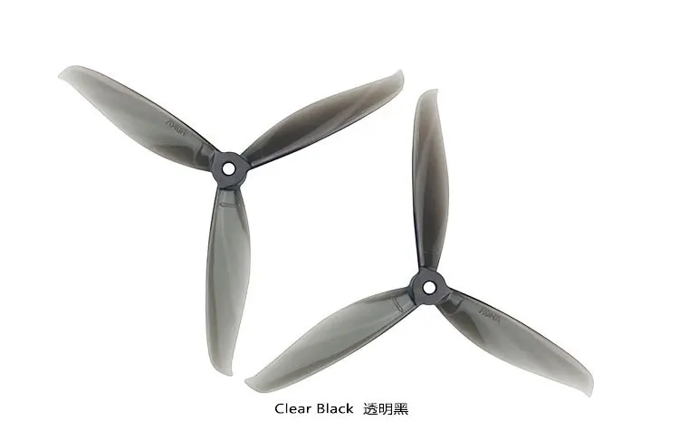 8 Pairs 7040 7 Inch Propellers 3 Blades Props 5mm Hole Paddle CW/CCW for RC FPV Racing Drone Quadcopter Parts