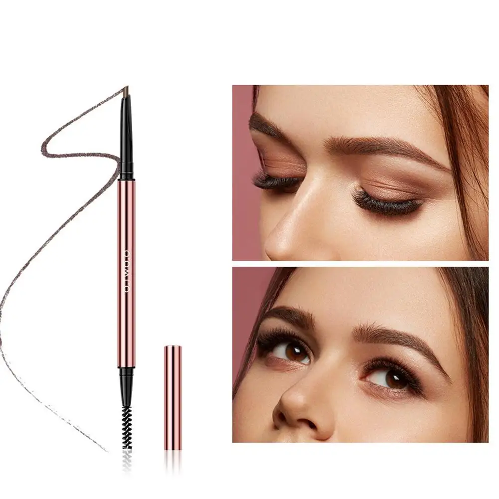 6 Colors Ultra Fine Triangle Eyebrow Pencil Long Lasting Brow Definer Eye Brown Waterproof Makeup Brow Precise Blode V5M7