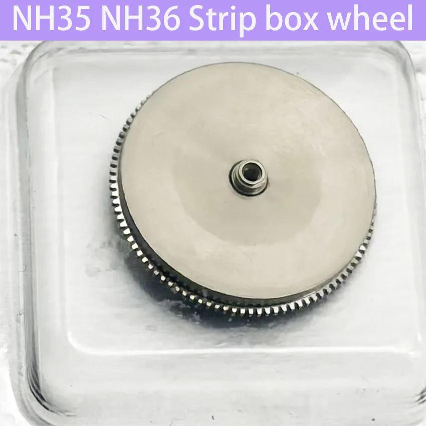 Original Brand New Watch Accessory Parts NH35 NH36 Spring Box Strip Wheel with Spring - Watchmaker Tool Kit Component
