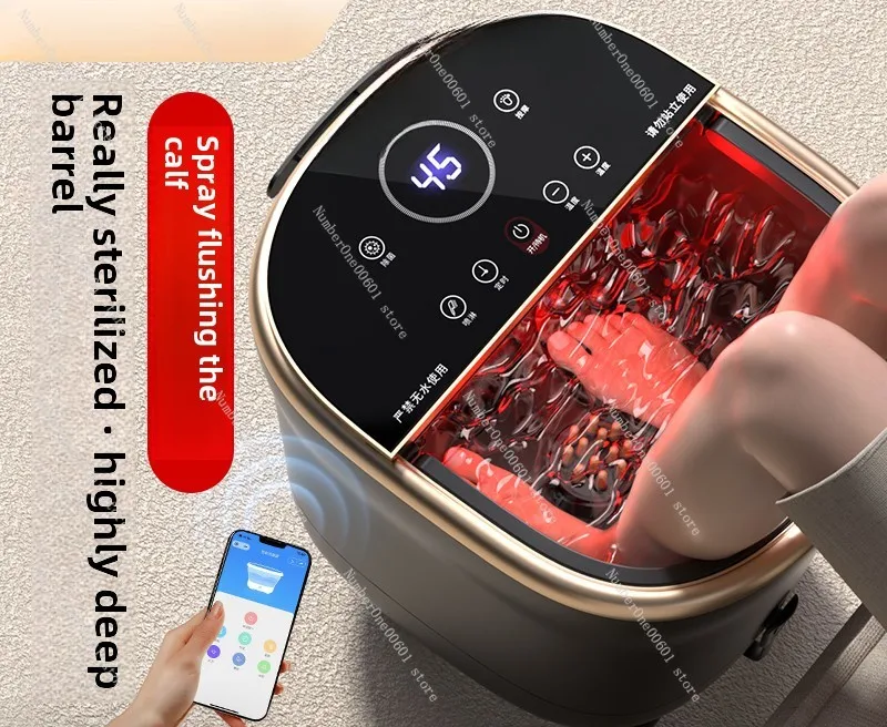 

Foot Bucket Constant Temperature Heating Electric Automatic Massage Foot Bath