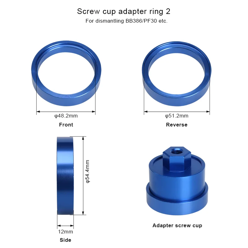 Bicycle Bottom Bracket Bearing Remove Install Tool For MTB Road Bike BB Press Fit 24mm 30mm BB86 BB30 BB92 PF30 Repair Kit