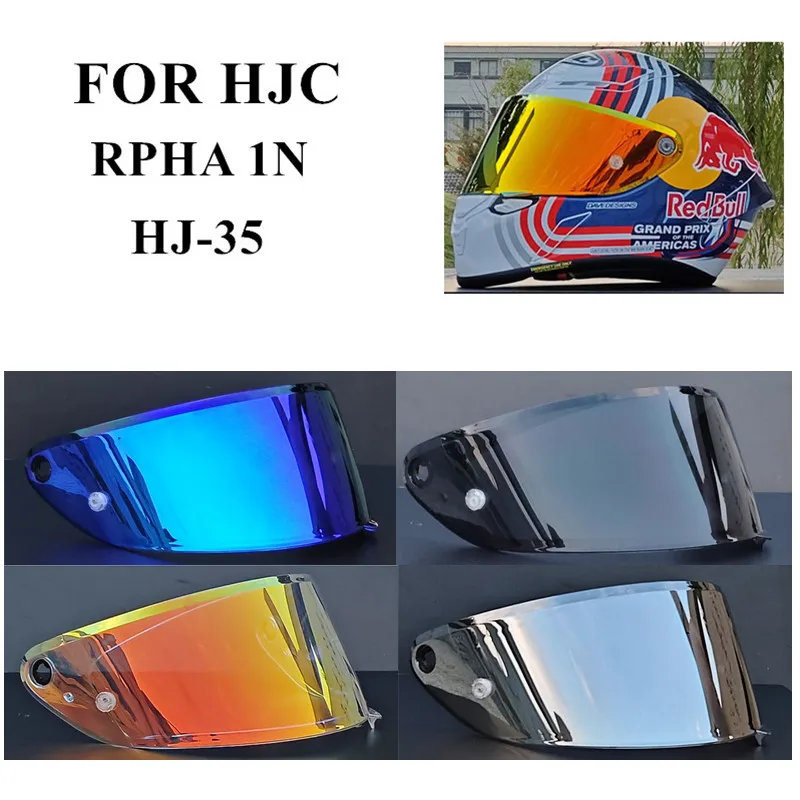 HJ-35 Motorcycle Helmet Visor For HJC RPHA 1N HJ35 Casco Moto Windshield Helmets Accessories Replacement Lens Extra Glasses