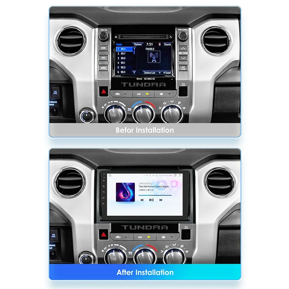 9-Inch Android navigation is suitable for 14-21  Tantu WIFI car MP5 navigation all-in-one GPS