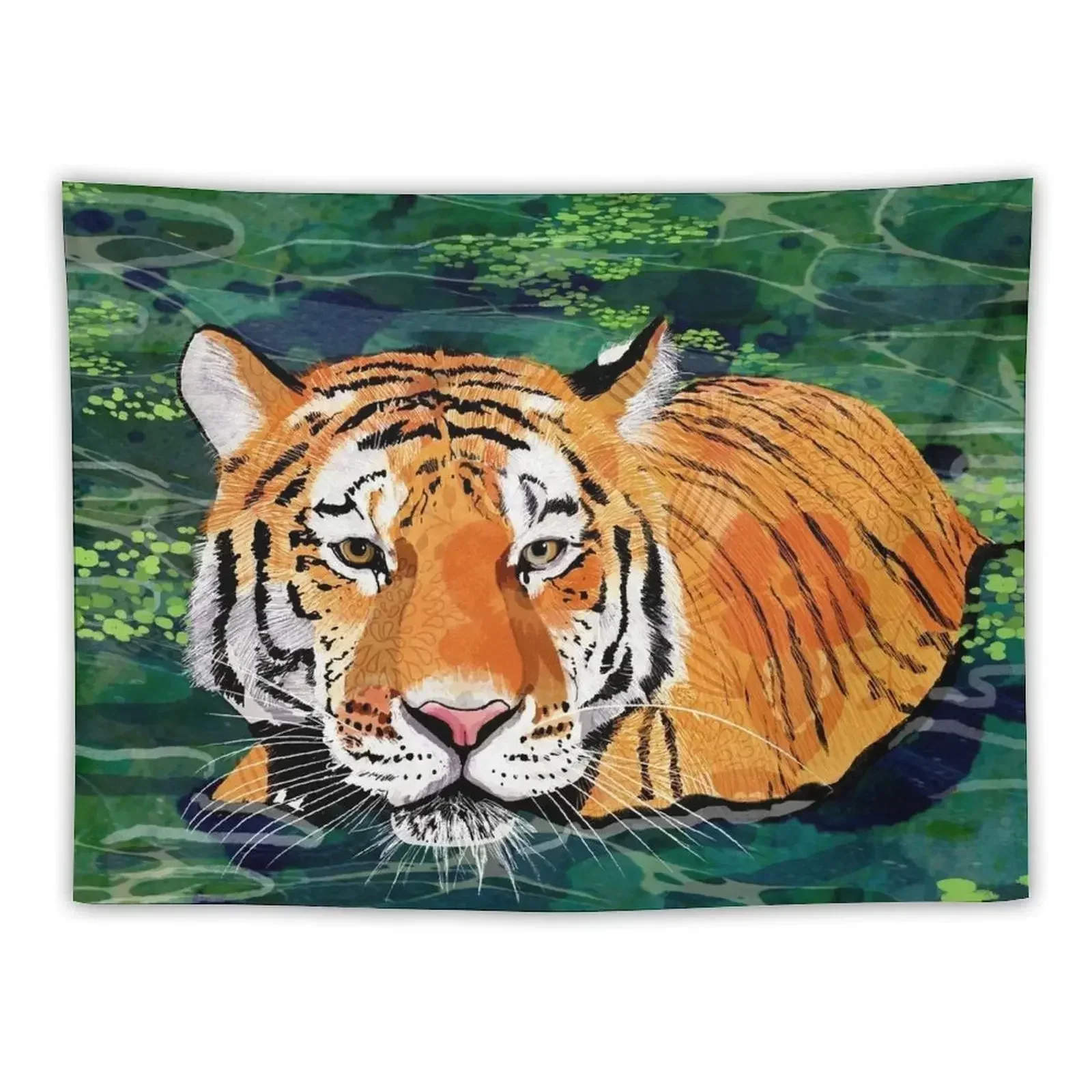 Tiger Tapestry Decoration For Home Wall Decoration Aesthetic Home Decor Tapestry