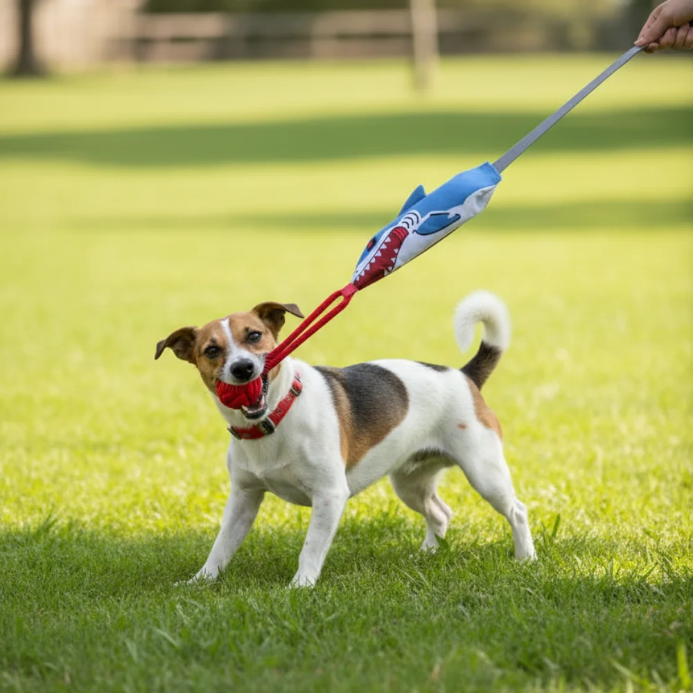 Mainan Tarik Tali Berbentuk Hi - Suction Cup Dog Tug Toy ulasan dan harga