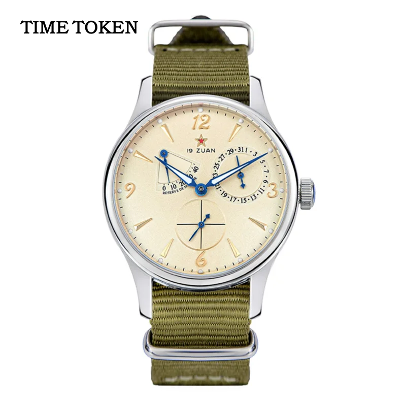 

2025 Новинка 1963 года, 40 мм, мужские автоматические механические часы-пилот от Seagull ST1780, водонепроницаемые с сапфировым стеклом в стиле ретро