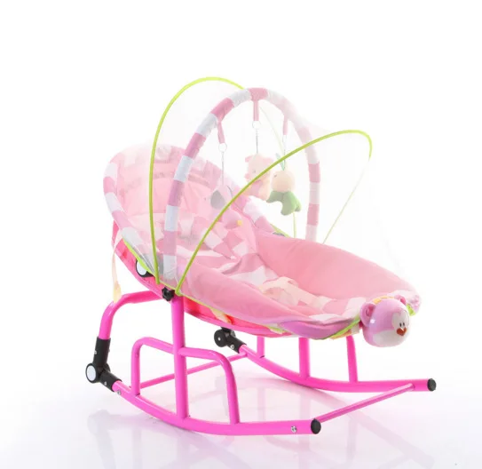 Baby Stroller Rocking Chair Mosquito Net Foldable Baby Shaker Encrypted Mosquito Net Portable Washable Stroller Cover