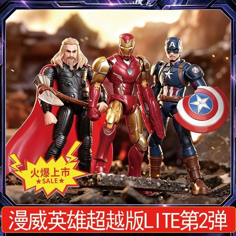 genuine-blokees-marvel-heroes-beyond-edition-lite-vol2-endgame-articulated-building-block-figures-collectible-assembly-toy-gift